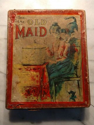 Antique Game Of Old Maid