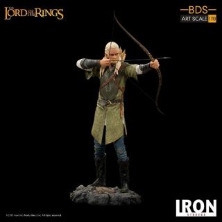 Iron Studios 1/10 Lord Of The Rings Legolas Action Figure Statue Toys