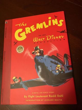 Gremlins: The Lost Walt Disney Production Roald Dahl Rare Printer Error