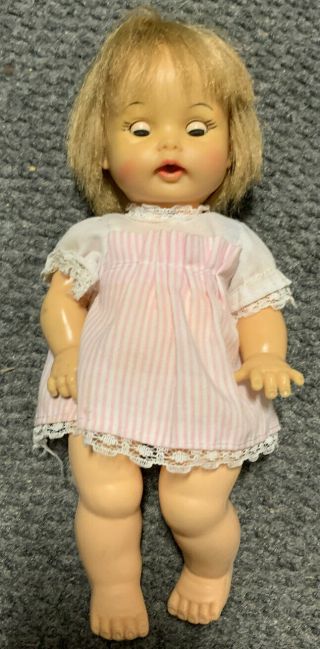 Vintage Ideal Toy Corp 1964 Tearie Dearie Doll Bw9