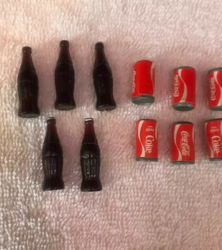 Vintage Barbie Coca - Cola Cooler Only With Bottles And Cans 2