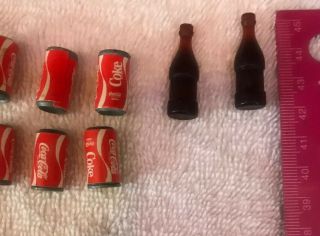 Vintage Barbie Coca - Cola Cooler Only With Bottles And Cans 3