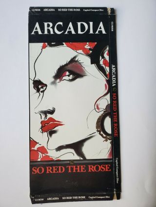 Arcadia So Red The Rose Longbox Rare No Cd Duran Duran 1985