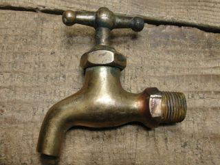 Antique Brass Wall Faucet Spigot House Plumbing Part