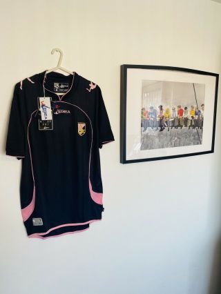 Palermo 2010 - 11 Third Football Shirt Size Medium With Tags In Bag Rare