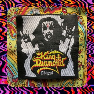 Mega Rare King Diamond Abigail Patch Unworn Vintage 1987 Mercyful Fate