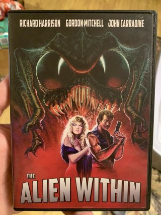 Alien Within Dvd Retromedia Oop Very Rare Horror Sci - Fi Creature Feature Monster