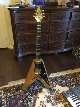 Rare 1983 Gibson Korina Wood Flying Only 300 Made Near Ohsc 100