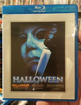 Halloween 3 - Film Blu - Ray Curse Of Michael Myers H20 Resurrection Triple Oop Rare