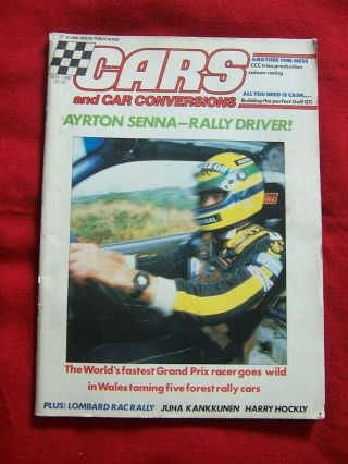 Rare 1986 Ayrton Senna Rally Edition Cars And Car Conversions