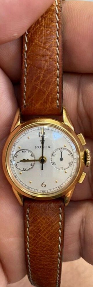 Extremely Rare Rolex Vintage Ref 2506 18k Solid Gold