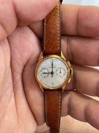 Extremely rare rolex vintage ref 2506 18k solid gold 2