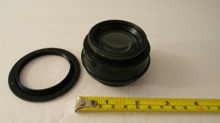 Rare Ilex Paragon 6 - 1/2 " 165mm F/4.  5 4x5 Large Format Barrel Lens & Flange Sinar