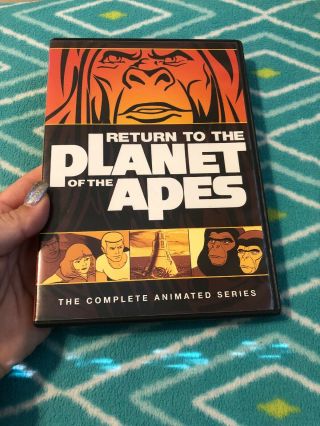 Return To The Planet Of The Apes Complete Animated Series Dvd Rare Oop