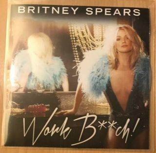 Britney Spears - Work Bitch V.  Rare 3 Trk Cd Single Promo Only Release 2013 Jean