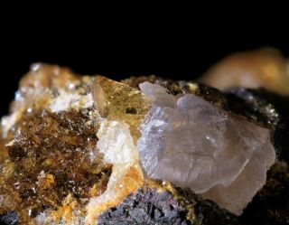 Tsumcorite With Legrandite,  Tsumeb Mine,  Namibia Extremely Rare