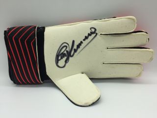 Rare Ray Clemence Liverpool England Signed Glove,  Proof Autograph