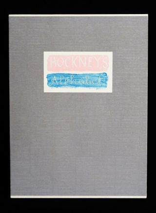 Rare David Hockney Alphabet Signed Deluxe Limited Mailer Sontag Ishiguro Amis