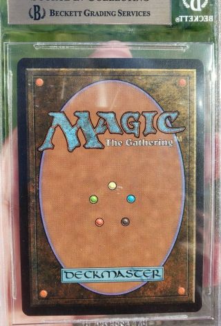 Vintage Magic | MTG BGS 9.  5 Beta Ancestral Recall,  QUAD,  10 = ULTRA RARE 3