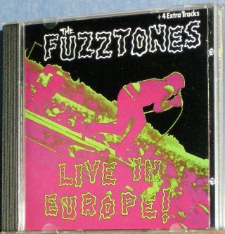 The Fuzztones - Live In Europe (cd) Rare 1989 German Import - 60 