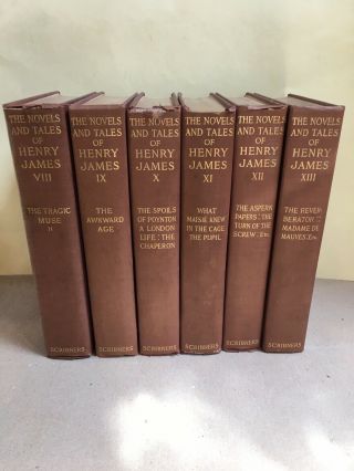 The Novels and Tales of Henry James (York Edition,  26 Vols) Scribners RARE 2