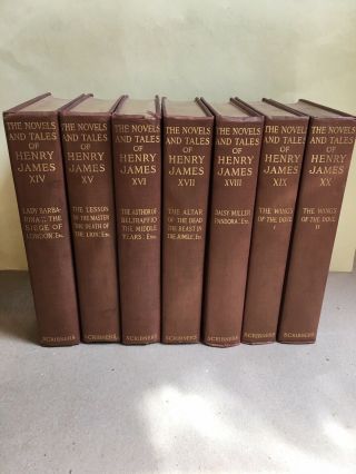 The Novels and Tales of Henry James (York Edition,  26 Vols) Scribners RARE 3