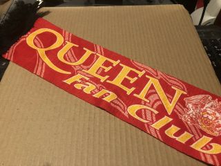 Queen Fan Club Rare Official Scarf Nr Unique Limited Edition Scarf