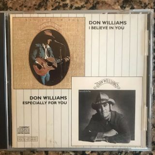 Especially For You / I Believe In You Don Williams Cd Rare Oop Shape