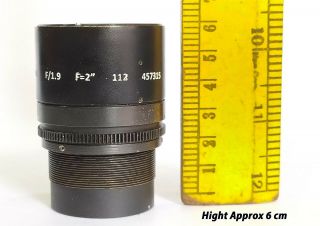 Dallmeyer - six Anastigmat 2inch f/1.  9 Lens Rare Special edition Prototype? 3