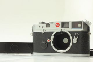 Rare [almost 1988 Model] Leica M6 Big Letter 0.  72 Non Ttl From Japan