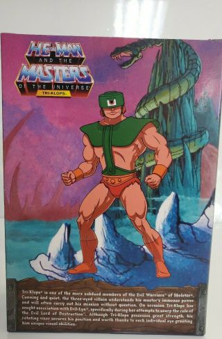 Super7 He - Man Masters ofthe Universe Classics Club Grayskull Filmation Tri - Klops 3