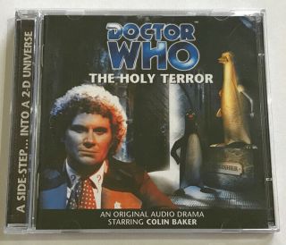 Doctor Who - The Holy Terror 2 X Cd Audiobook Colin Baker Deleted Rare