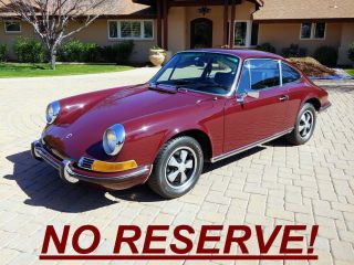 1971 Porsche 911 911t Fully Restored - Rust Coupe