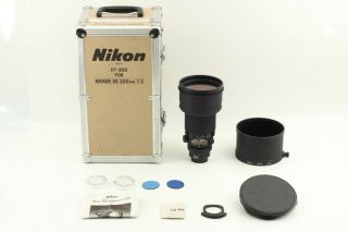 Rare【MINT w/CASE】 Nikon Ai - s Ais Nikkor 200mm F2 ED Type MF Lens From JAPAN 2