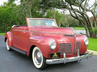 1940 Plymouth Deluxe Convertible
