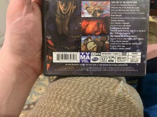 FIST OF THE NORTH STAR DVD (3 ADVENTURES ON 1 DVD) /2005/RARE/OOP/VG, 3