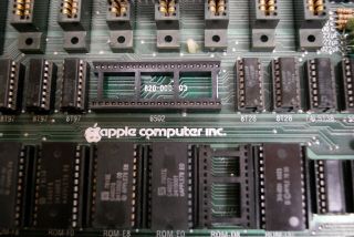 Apple II Computer Motherboard Rev 3 w/ Integer Basic ROMs - VERY RARE 2