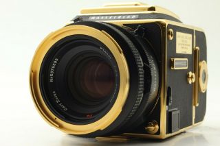 【rare Mint】 Hasselblad 2000 Fc/m Gold 100year Edition,  Planar Lens From Japan