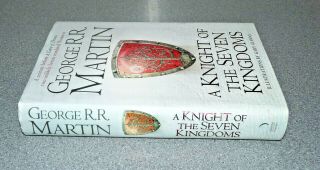 A KNIGHT OF THE SEVEN KINGDOMS - GEORGE R R MARTIN - 1ST ED 2015 SIGNED HB RARE 3