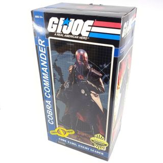 2009 Sideshow Collectibles Exclusive 1/6 Gi Joe Cobra Commander 12”