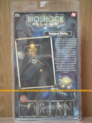 NECA 2K Games Bioshock 2 Subject Delta Prototype Big Daddy Figure 2009 2