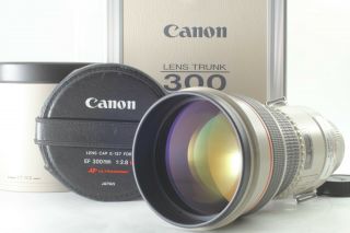 [Rare N,  ] Canon EF 300mm f/2.  8 L USM III AF Lens w/Trunk Hood From JAPAN 2