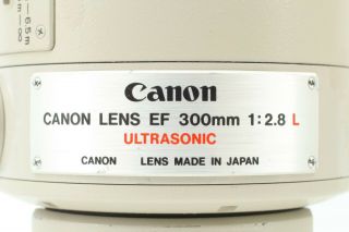 [Rare N,  ] Canon EF 300mm f/2.  8 L USM III AF Lens w/Trunk Hood From JAPAN 3