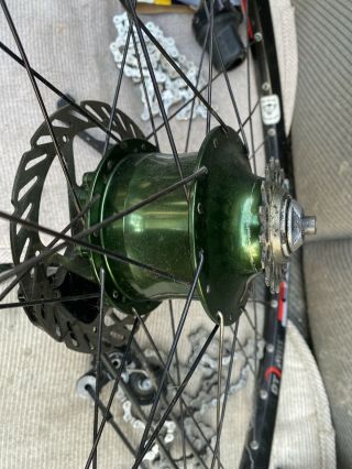 Rohloff Green Speedhub 26 Inch Wheel By Cycle Monkey Rare Color And 135mm 2