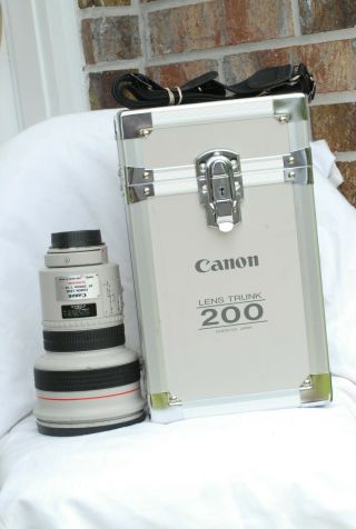 Rare - Canon 200mm/f1:1.  8 Ef - L For Canon Film & Digital Camera
