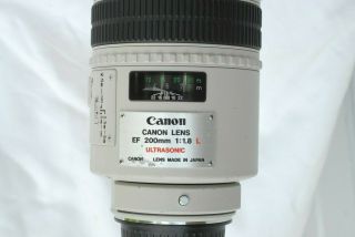 RARE - Canon 200mm/f1:1.  8 EF - L for Canon film & digital camera 2