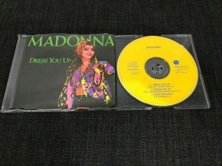 Madonna - Dress You Up - German Pressing Yellow Rare Oop Cd Single
