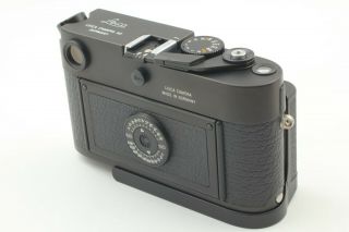 【RARE TOP Japan model】 Leica M6 Black 0.  85 TTL 35mm Rangefinder ｗ/ grip 542 3