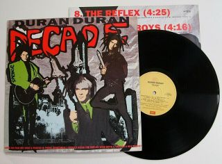 Duran Duran - Decade Greatest Hits Lp Vinyl Rare Italy Best Of Album