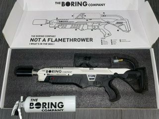 Rare The Boring Company Not A Flamethrower,  Boring Fire Extinguisher